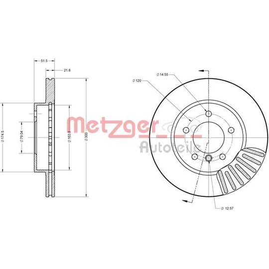 6110149 - Brake Disc 