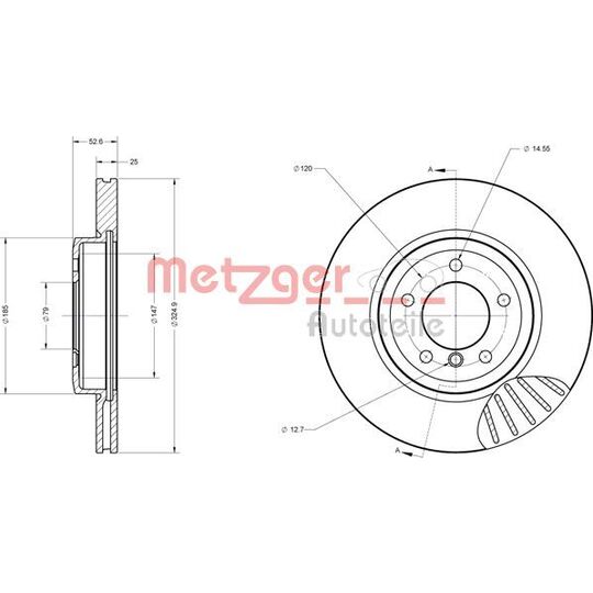 6110172 - Brake Disc 