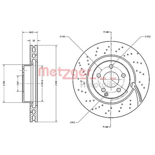 6110194 - Brake Disc 