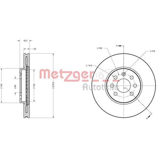 6110193 - Brake Disc 