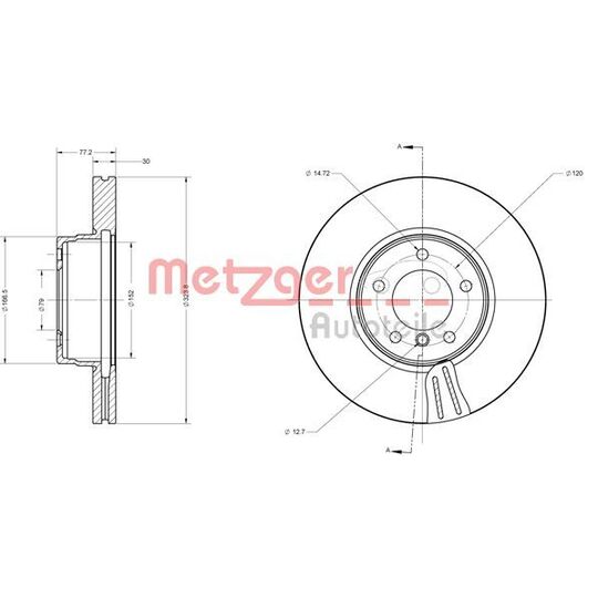 6110208 - Brake Disc 