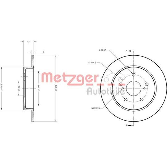 6110330 - Brake Disc 