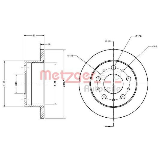 6110338 - Brake Disc 