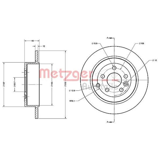 6110366 - Brake Disc 