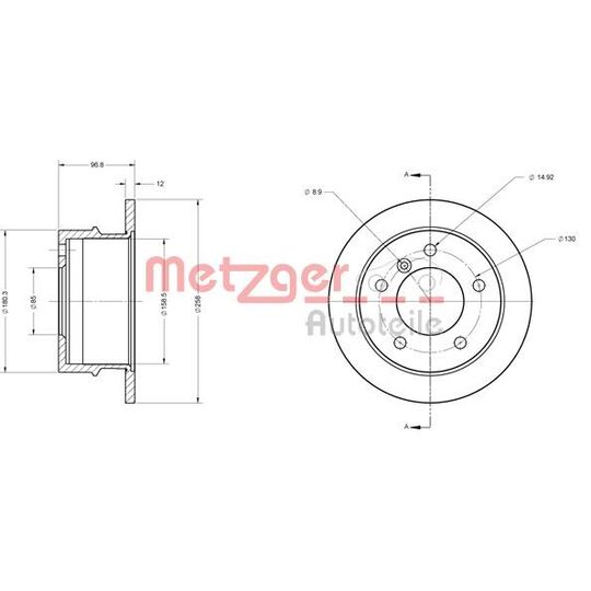 6110368 - Brake Disc 