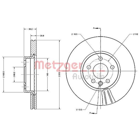 6110379 - Brake Disc 