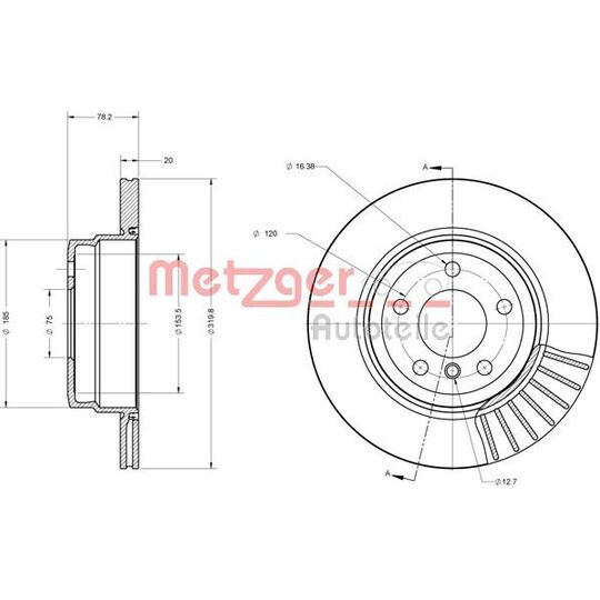 6110589 - Brake Disc 