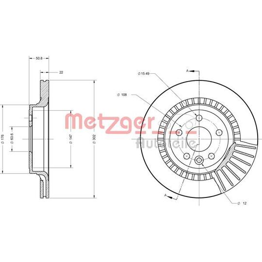 6110576 - Brake Disc 