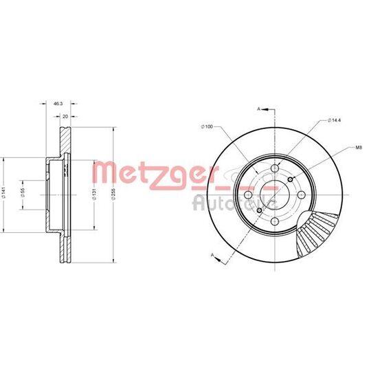 6110660 - Brake Disc 