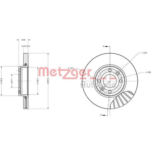 6110681 - Brake Disc 