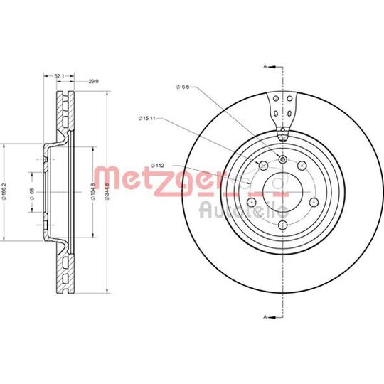 6110717 - Brake Disc 