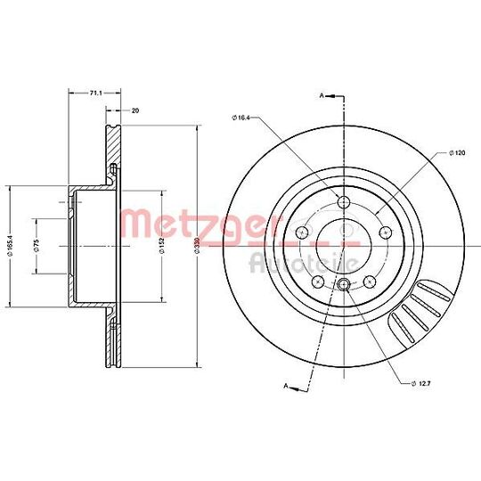 6110719 - Brake Disc 