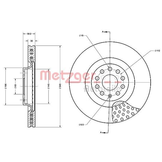 6110715 - Brake Disc 