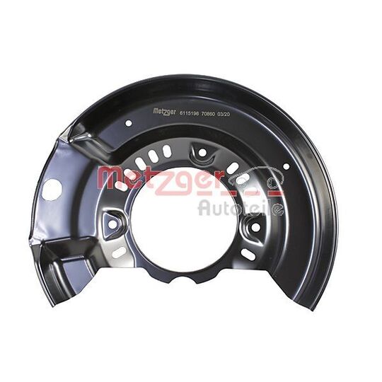 6115196 - Splash Panel, brake disc 