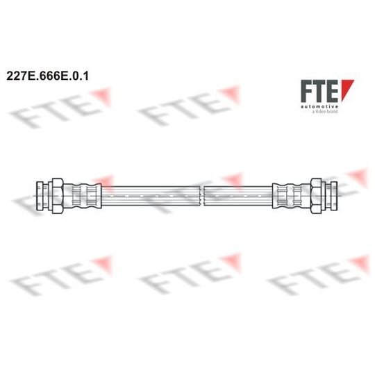 227E.666E.0.1 - Brake Hose 