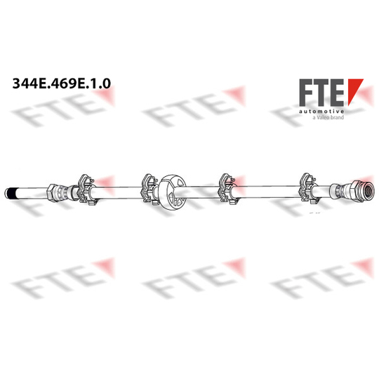 344E.469E.1.0 - Brake Hose 