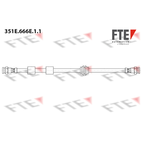 351E.666E.1.1 - Brake Hose 