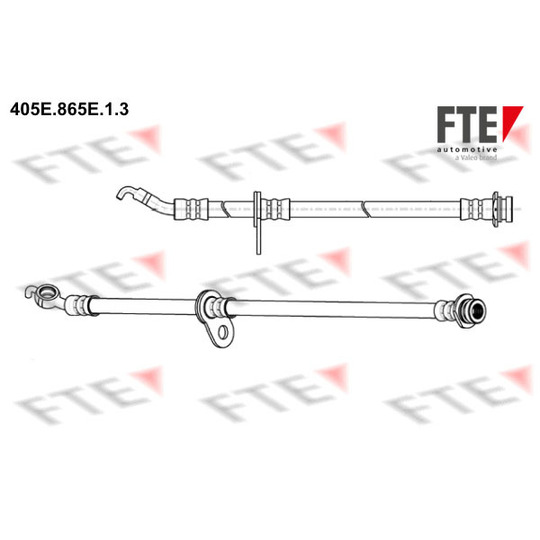 405E.865E.1.3 - Brake Hose 