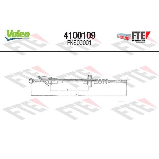 4100109 - Clutch Cable 