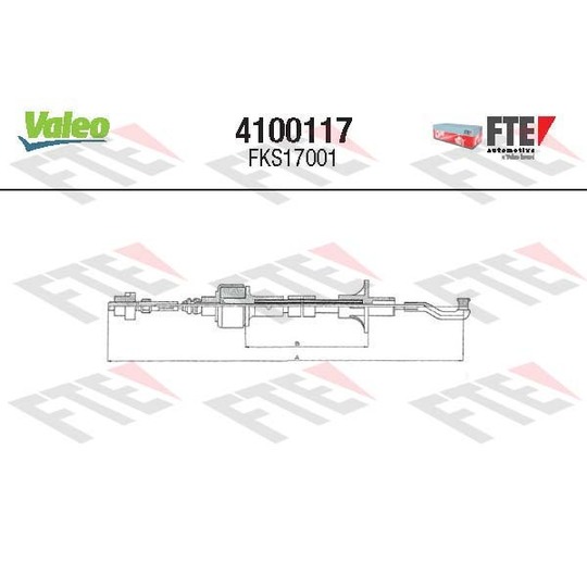 4100117 - Clutch Cable 