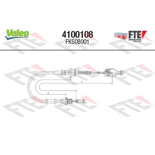 4100108 - Clutch Cable 