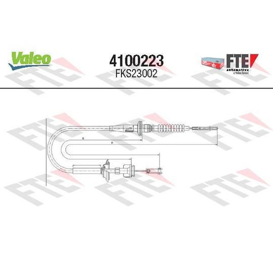 4100223 - Clutch Cable 