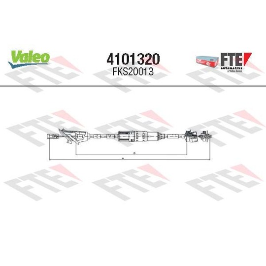 4101320 - Clutch Cable 