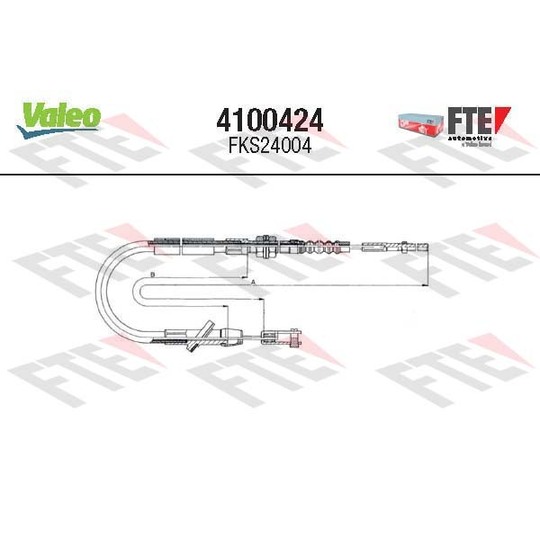 4100424 - Clutch Cable 