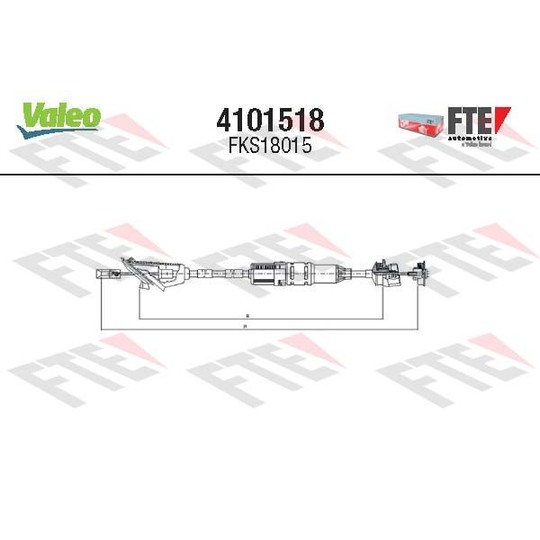 4101518 - Clutch Cable 