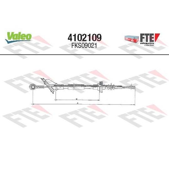 4102109 - Clutch Cable 