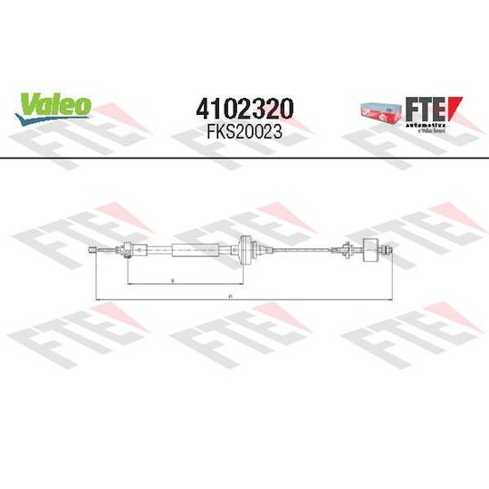 4102320 - Clutch Cable 