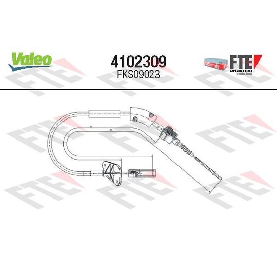 4102309 - Clutch Cable 