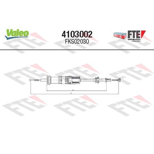 4103002 - Clutch Cable 