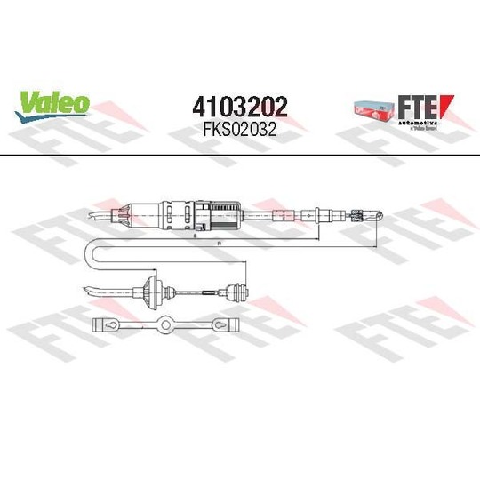 4103202 - Clutch Cable 