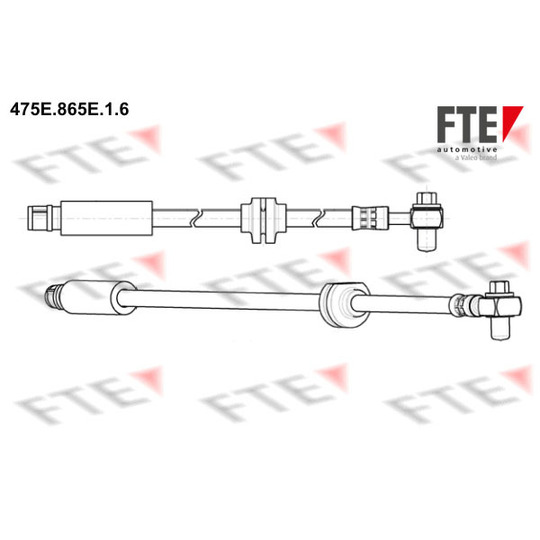 475E.865E.1.6 - Brake Hose 