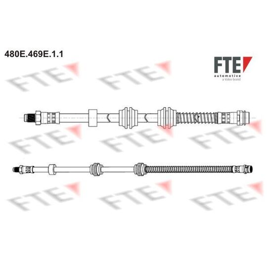 480E.469E.1.1 - Brake Hose 