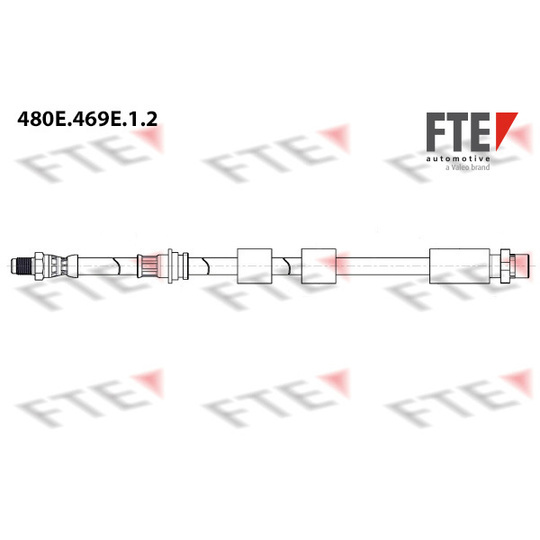 480E.469E.1.2 - Brake Hose 