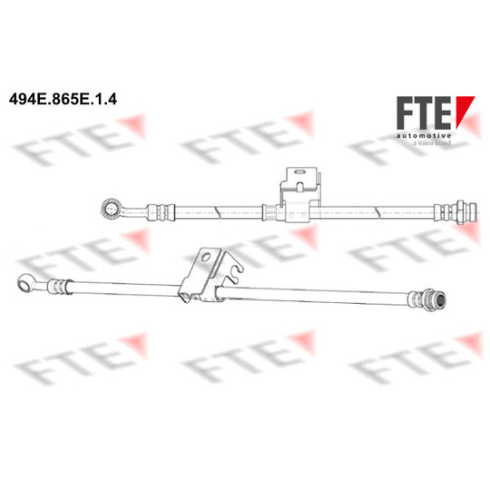 494E.865E.1.4 - Bromsslang 