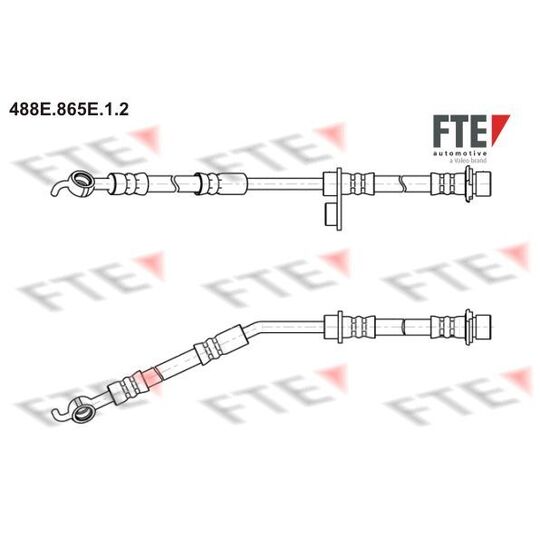 488E.865E.1.2 - Brake Hose 