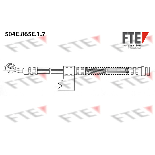 504E.865E.1.7 - Brake Hose 