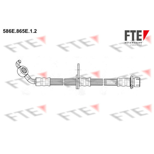 586E.865E.1.2 - Brake Hose 