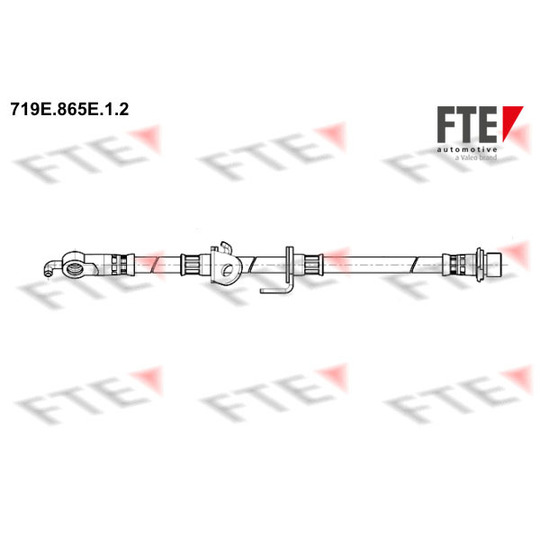 719E.865E.1.2 - Brake Hose 