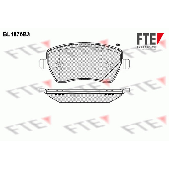 9010462 - Brake Pad Set, disc brake 