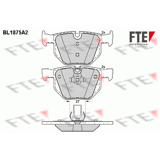 9010459 - Brake Pad Set, disc brake 