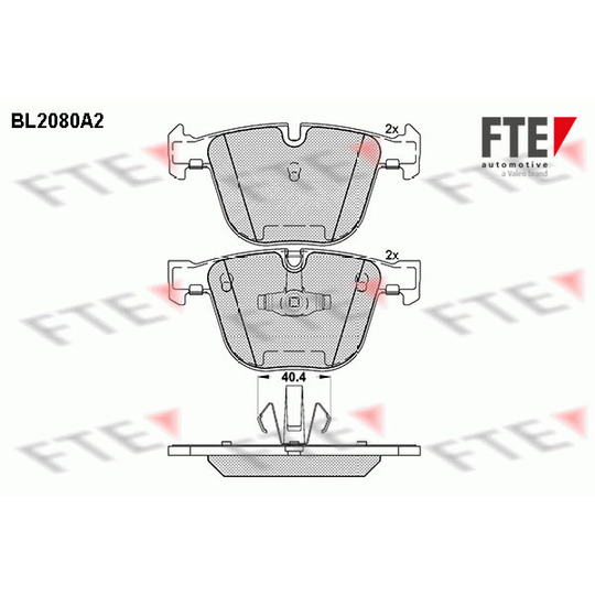 9010664 - Brake Pad Set, disc brake 