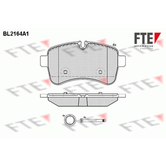 9010687 - Brake Pad Set, disc brake 