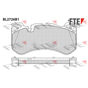 0004203102 - Brake pad set OE number by MERCEDES-BENZ | Spareto