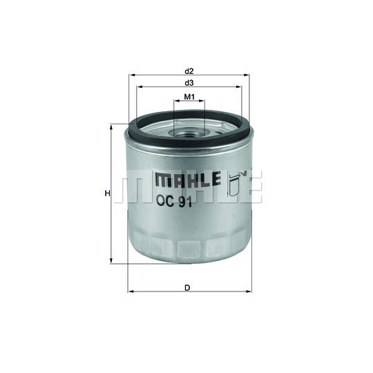 OC 91 - Oil Filter 