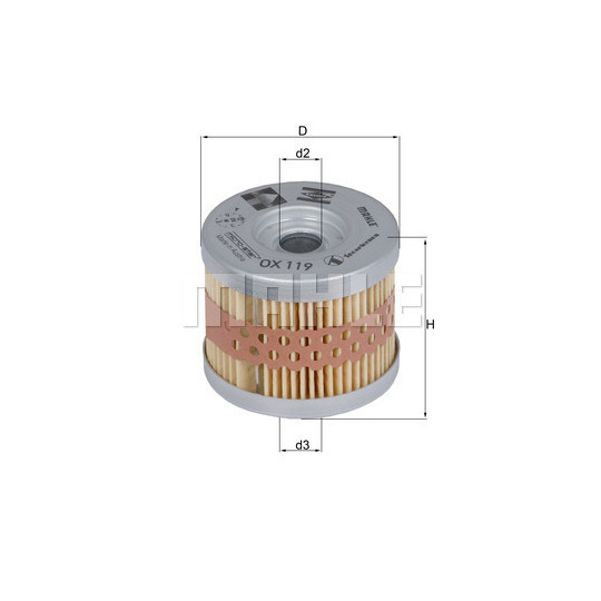 OX 119 - Oil Filter 