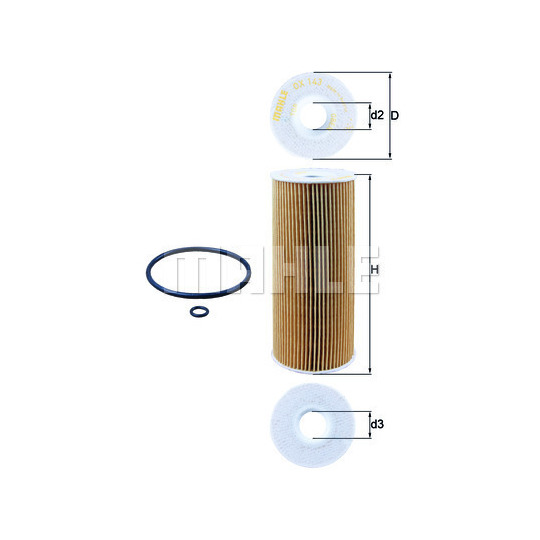 OX 143D - Oil Filter 